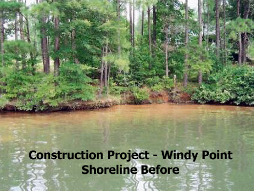 Windy Point subdivsion - new construction required North Carolina Erosion Control